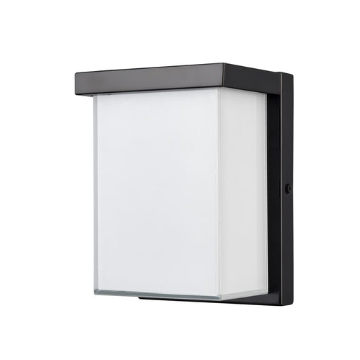Millennium Lighting Sommar 8" Outdoor LED Wall Sconce, Black/White