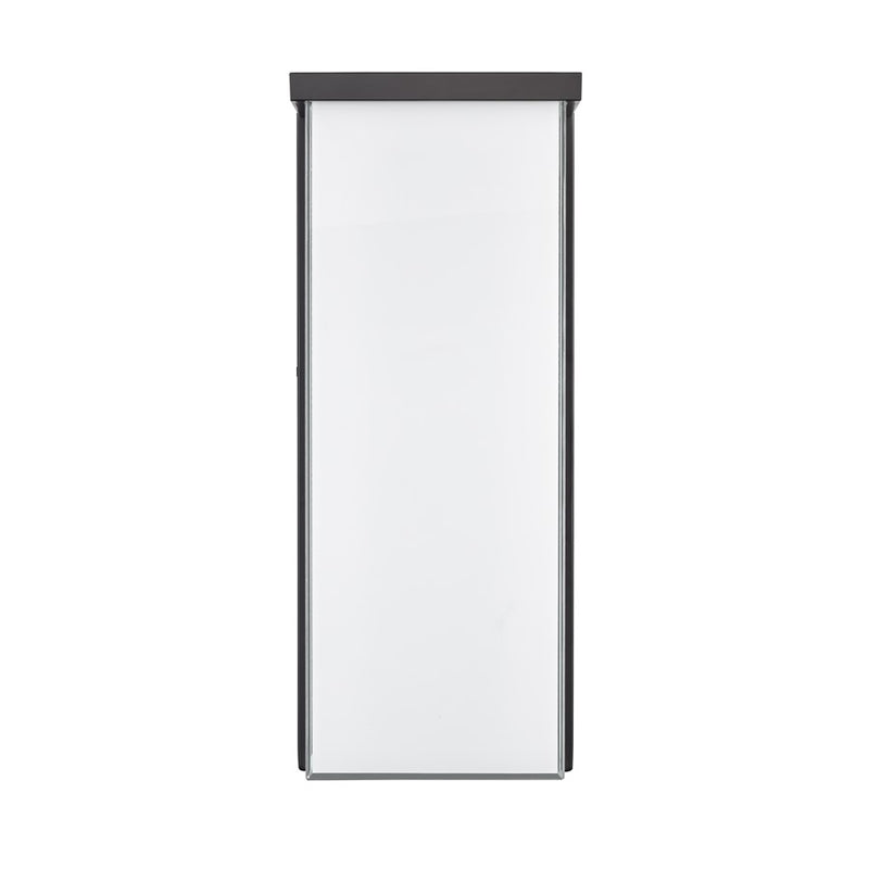 Millennium Lighting Sommar Outdoor LED Wall Sconce, Black/White - 74301-PBK