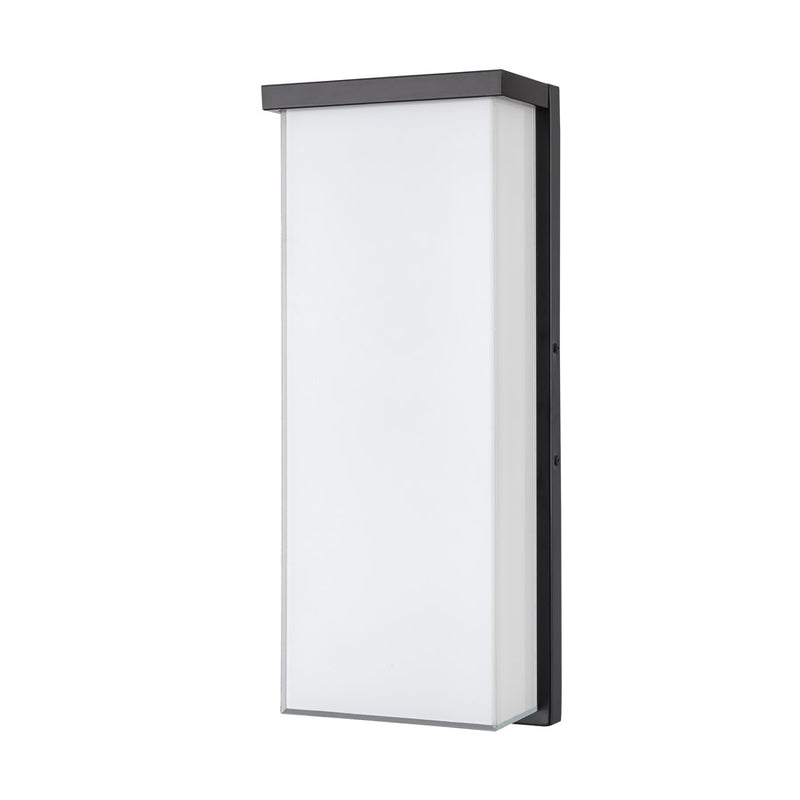 Millennium Lighting Sommar Outdoor LED Wall Sconce, Black/White