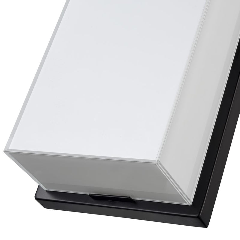 Millennium Lighting Sommar Outdoor LED Wall Sconce, Black/White