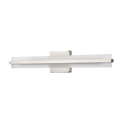 Millennium Lighting Troy Selectable 24" LED Vanity Light, Nickel/White