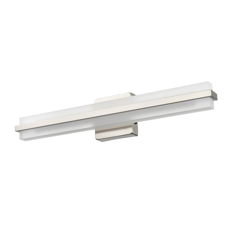Millennium Lighting Troy Selectable 24" LED Vanity Light, Nickel/White