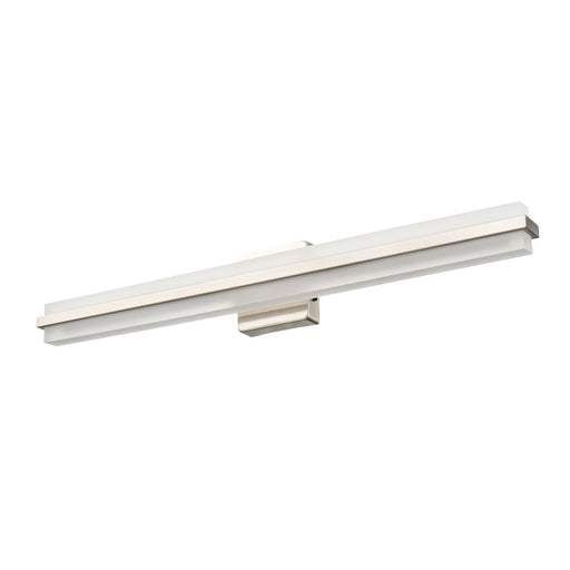 Millennium Lighting Troy Selectable 32" LED Vanity Light, Nickel/White