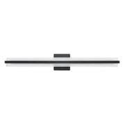 Millennium Lighting Troy Selectable 32" LED Vanity Light, Black/White - 7551-MB