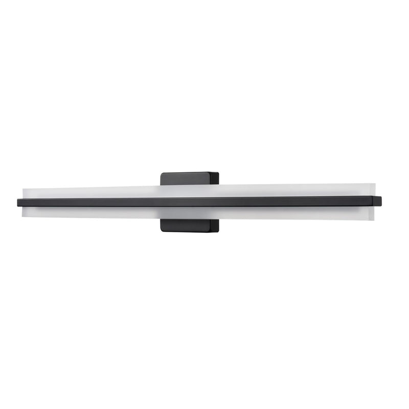 Millennium Lighting Troy Selectable 32" LED Vanity Light, Black/White