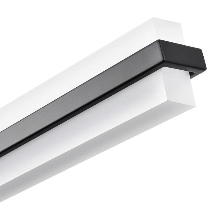 Millennium Lighting Troy Selectable 32" LED Vanity Light, Black/White
