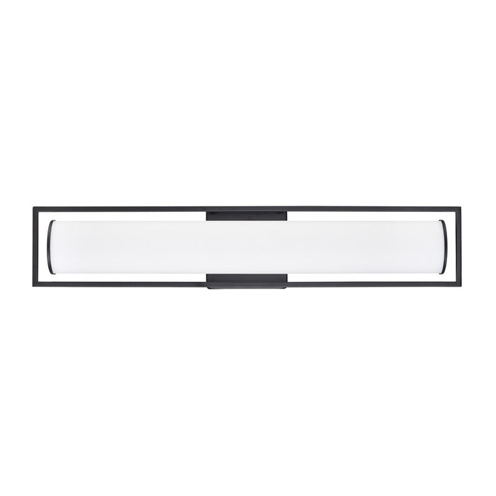 Millennium Lighting Teylor Selectable 24" LED Vanity, Black/White - 7601-MB