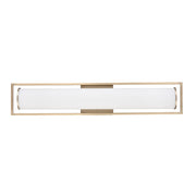 Millennium Lighting Teylor Selectable 24" LED Vanity Light, Gold/White - 7601-MG
