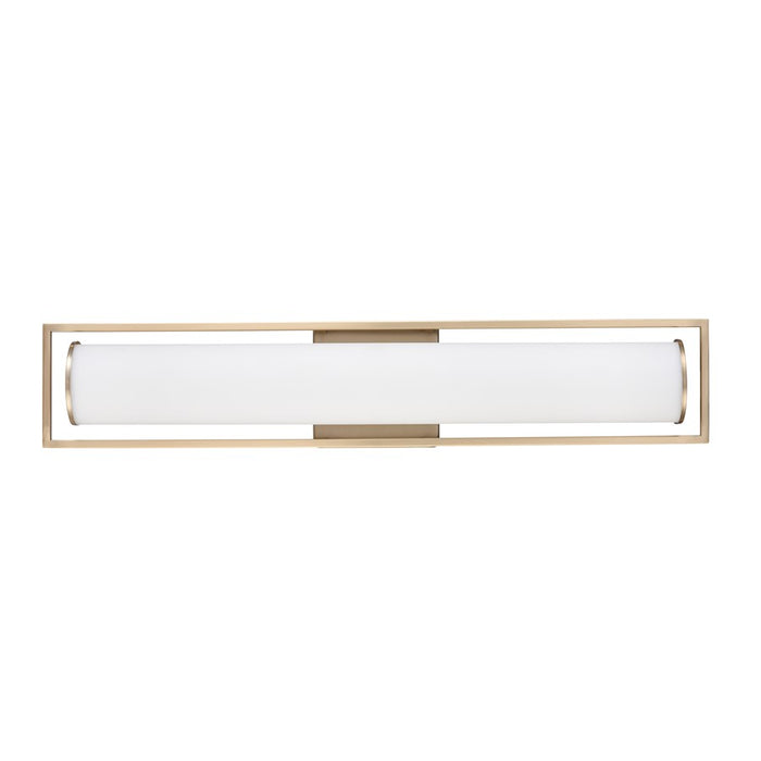 Millennium Lighting Teylor Selectable 24" LED Vanity Light, Gold/White - 7601-MG
