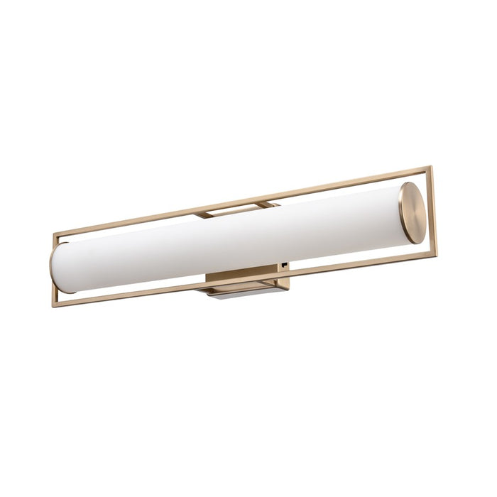 Millennium Lighting Teylor Selectable 24" LED Vanity Light, Gold/White