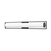 Millennium Lighting Teylor Selectable 32" LED Vanity, Black/White - 7661-MB
