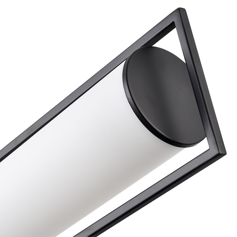 Millennium Lighting Teylor Selectable 32" LED Vanity, Black/White
