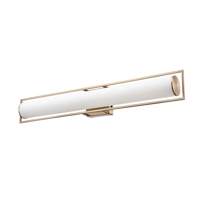 Millennium Lighting Teylor Selectable 32" LED Vanity Light, Gold/White