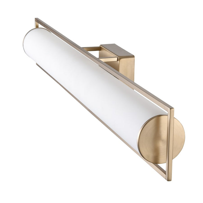 Millennium Lighting Teylor Selectable 32" LED Vanity Light, Gold/White