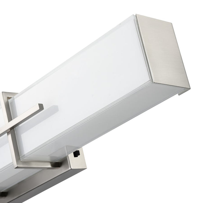 Millennium Tocco Selectable 24" LED Vanity Light, Nickel/White