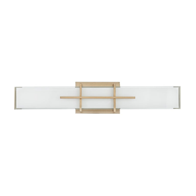 Millennium Lighting Tocco Selectable24" LED Vanity Light, Gold/White - 7701-MG