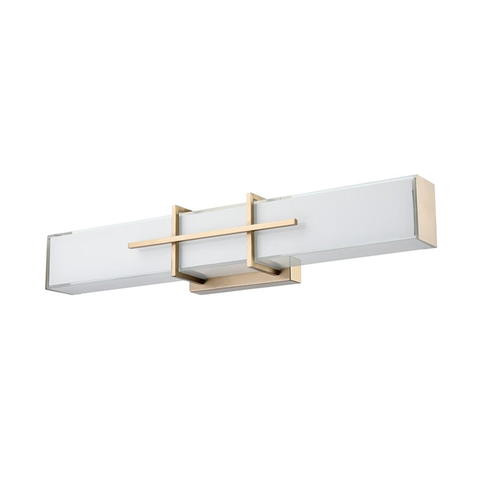 Millennium Lighting Tocco Selectable24" LED Vanity Light, Gold/White