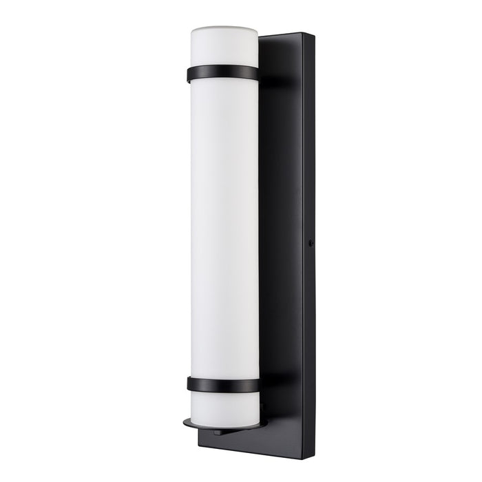 Millennium Lighting Outdoor LED Wall Sconce, Black/White