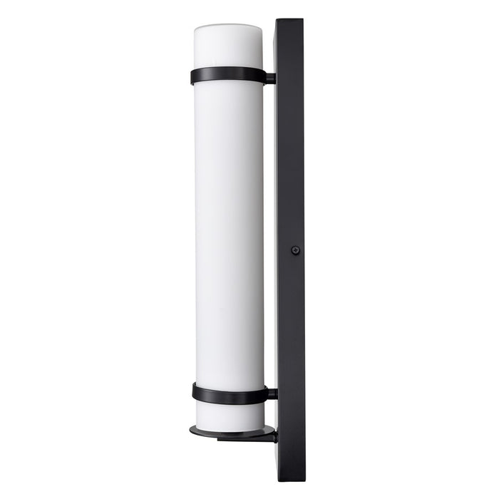 Millennium Lighting Outdoor LED Wall Sconce, Black/White
