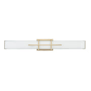 Millennium Lighting Tocco Selectable 32" LED Vanity Light, Gold/White - 7771-MG