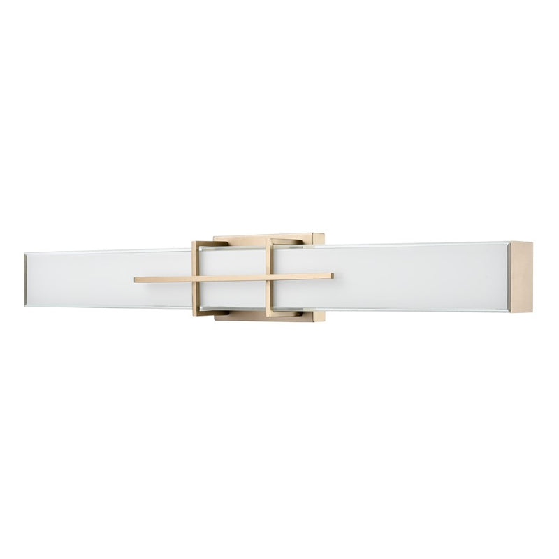 Millennium Lighting Tocco Selectable 32" LED Vanity Light, Gold/White