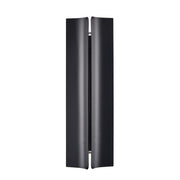 Millennium Lighting 16" Outdoor LED Wall Sconce, Black - 78001-PBK