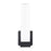 Millennium Selectable 13" LED Outdoor Wall Sconce/Square, Black/White - 79001-MB