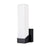 Millennium Selectable 13" LED Outdoor Wall Sconce/Square, Black/White