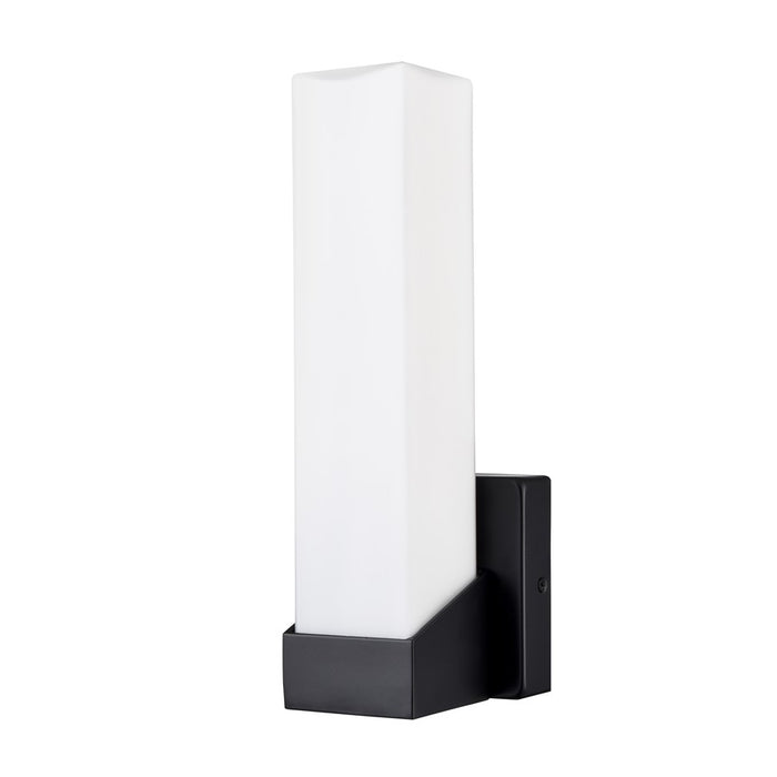 Millennium Selectable 13" LED Outdoor Wall Sconce/Square, Black/White