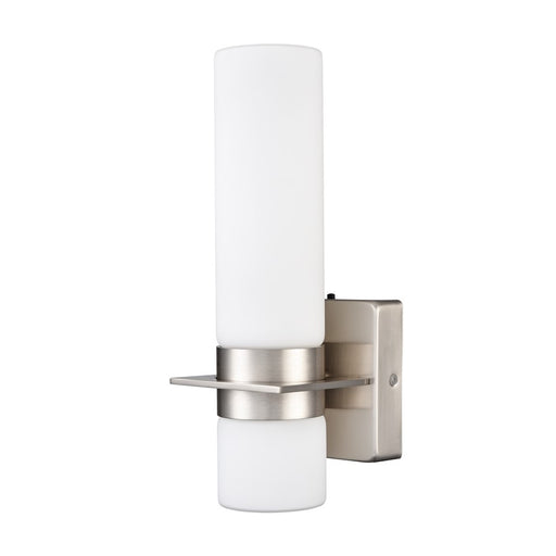 Millennium Selectable LED Outdoor Wall Sconce, Nickel/White