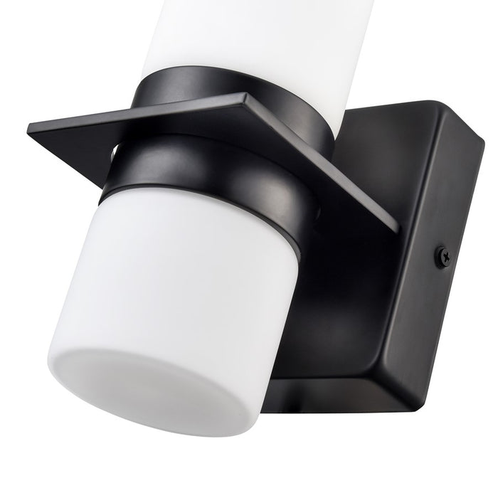 Millennium Selectable 13" LED Outdoor Wall Sconce, Black/White