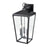 Millennium Lighting Brooks 3Lt Outdoor Wall Sconce, Black/Clear