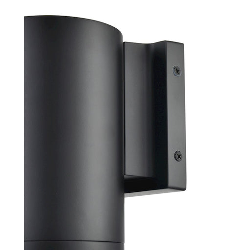 Millennium Lighting 1 Light Outdoor Sconce, Matte Black/Sandblast