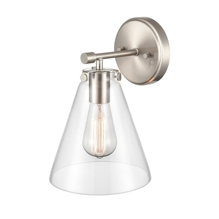Millennium Lighting Aliza 1 Light Wall Sconce, Brushed Nickel