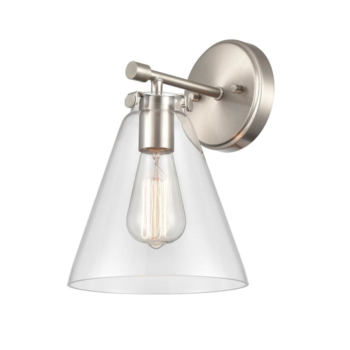 Millennium Lighting Aliza 1 Light Wall Sconce, Brushed Nickel