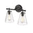 Millennium Lighting Aliza 2Lt Vanity, Black
