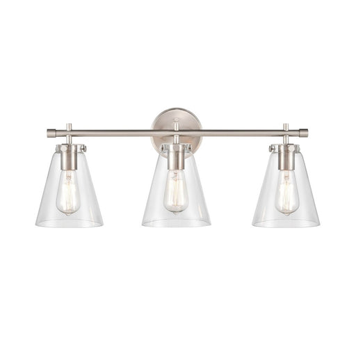 Millennium Lighting Aliza 3Lt Vanity, Brushed Nickel - 8123-BN
