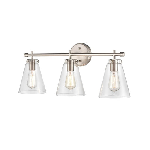 Millennium Lighting Aliza 3Lt Vanity, Brushed Nickel