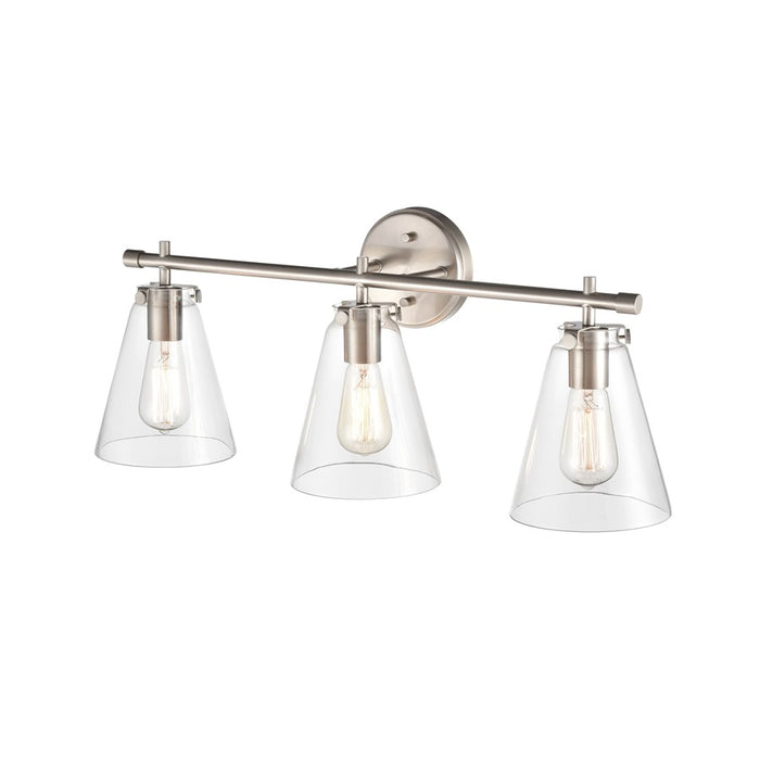 Millennium Lighting Aliza 3Lt Vanity, Brushed Nickel