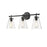 Millennium Lighting Aliza 3Lt Vanity, Black - 8123-MB