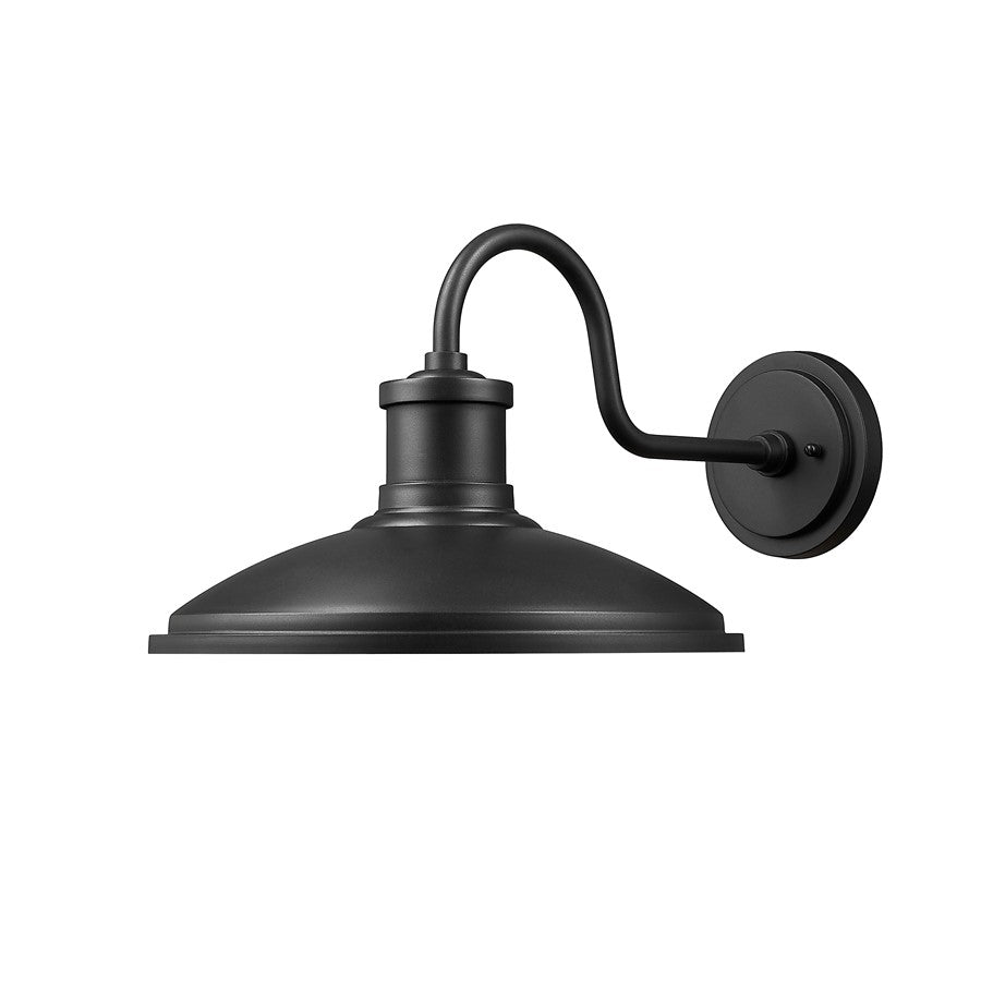Millennium Calhoun 10.5" High 1Lt Outdoor Wall Sconce, Black/ - 81301-TBK
