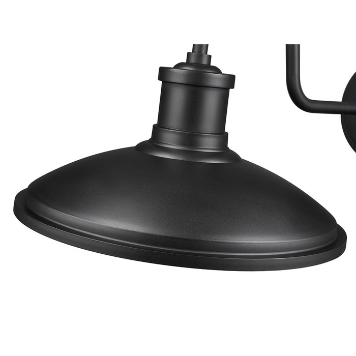 Millennium Calhoun 10.5" High 1Lt Outdoor Wall Sconce, Black/