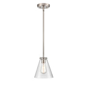 Millennium Lighting Aliza 1Lt Mini-Pendant, Brushed Nickel - 8131-BN