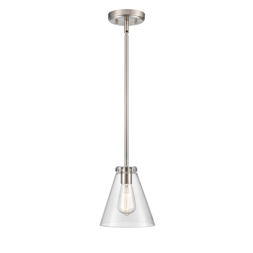 Millennium Lighting Aliza 1Lt Mini-Pendant, Brushed Nickel - 8131-BN