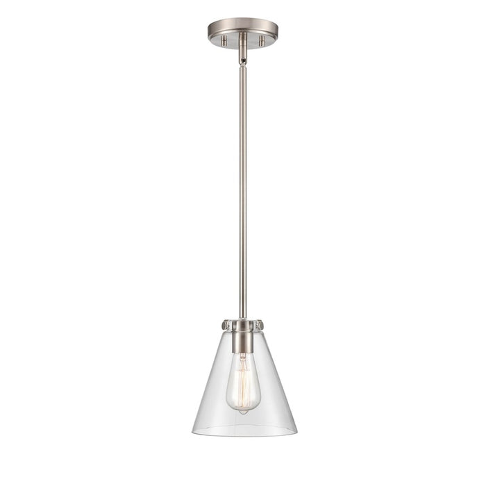 Millennium Lighting Aliza 1Lt Mini-Pendant, Brushed Nickel - 8131-BN