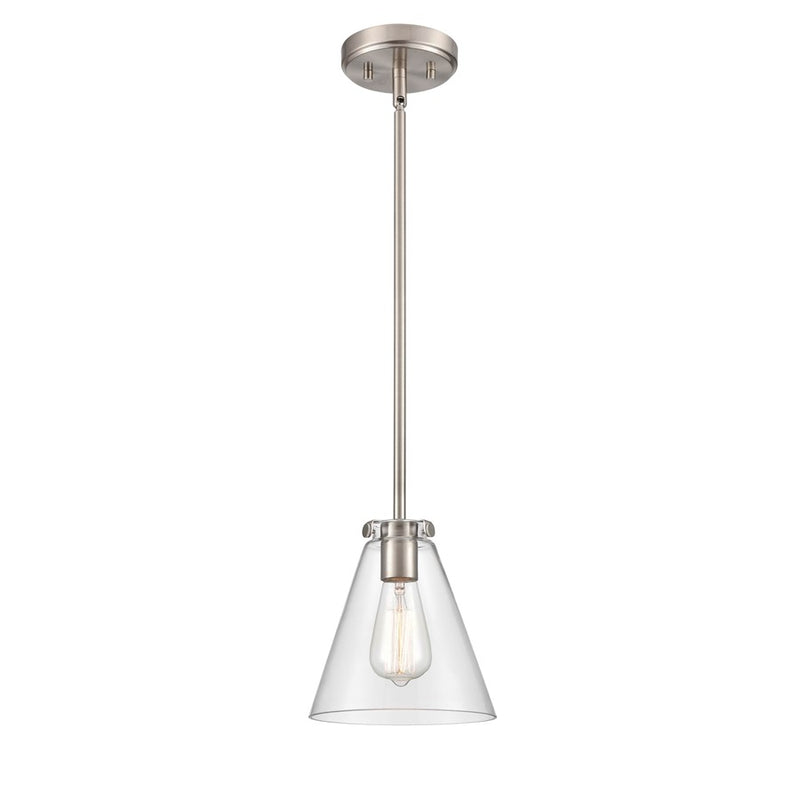 Millennium Lighting Aliza 1Lt Mini-Pendant, Brushed Nickel