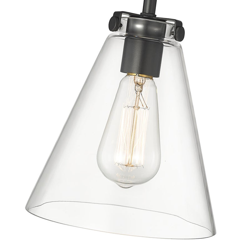 Millennium Lighting Aliza 1Lt Mini-Pendant, Black
