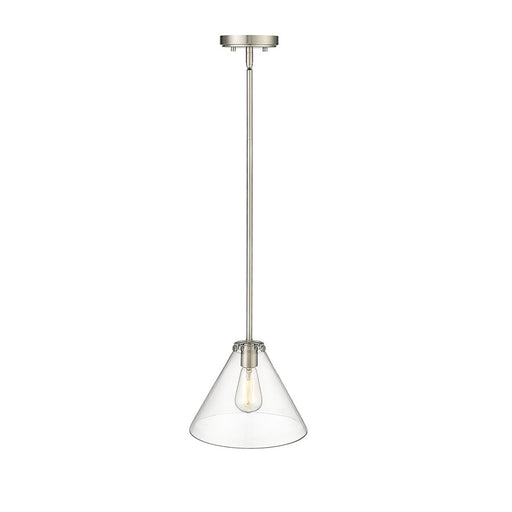 Millennium Lighting Aliza 1Lt Pendant, Brushed Nickel - 8141-BN