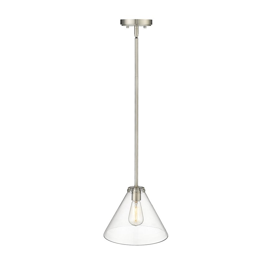 Millennium Lighting Aliza 1Lt Pendant, Brushed Nickel - 8141-BN