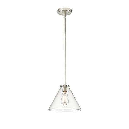 Millennium Lighting Aliza 1Lt Pendant, Brushed Nickel